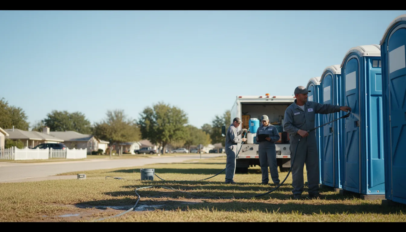 Long-Term Portable Toilet Rental in Sealy, TX near me